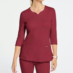 Women's 3/4 Sleeve V-Neck Top